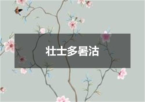 壮士多暑沽