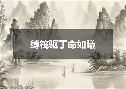 缚筏驱丁命如曦