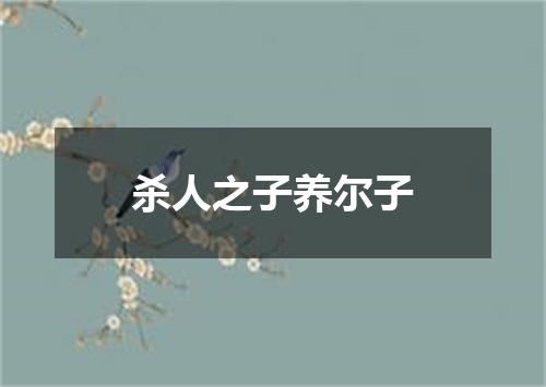 杀人之子养尔子