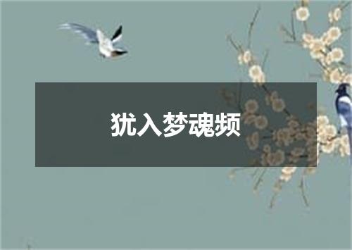 犹入梦魂频