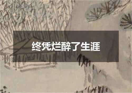 终凭烂醉了生涯