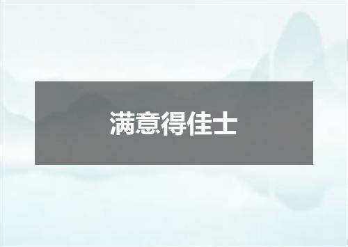满意得佳士