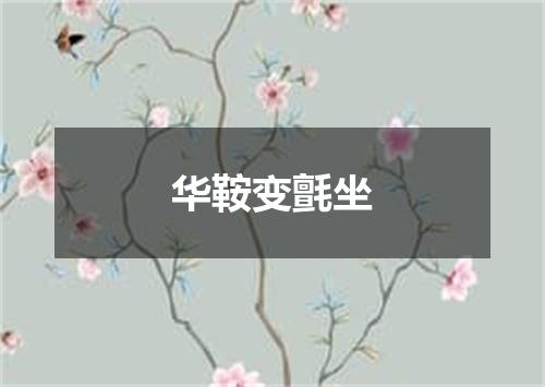 华鞍变氈坐
