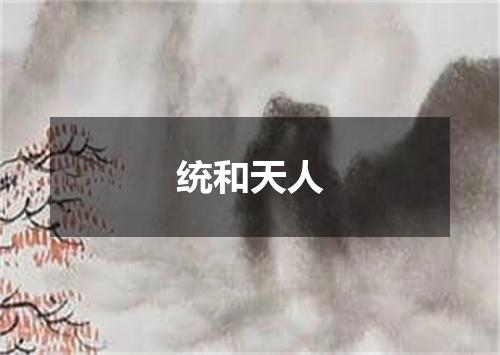 统和天人