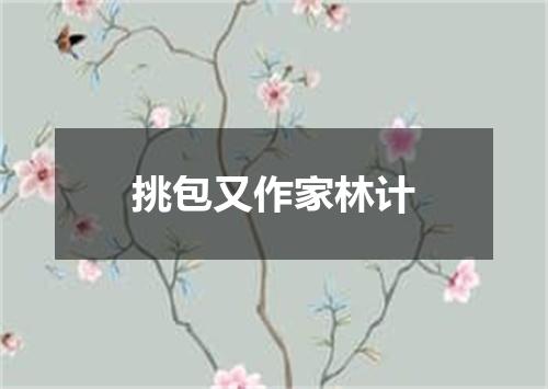 挑包又作家林计