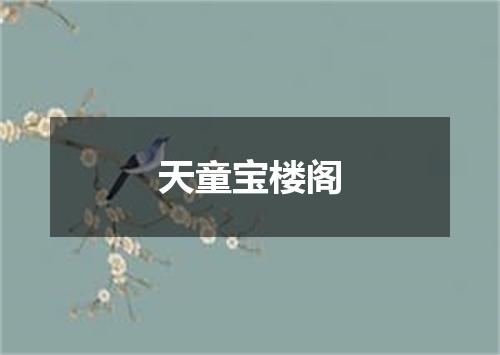 天童宝楼阁