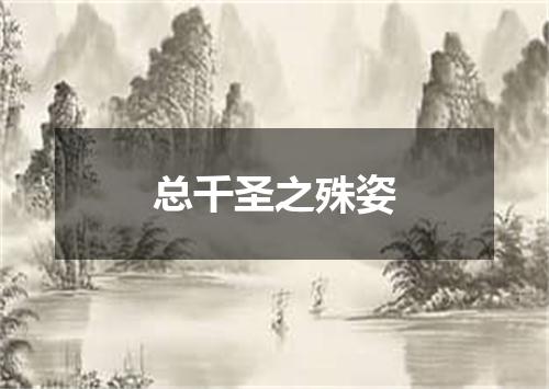 总千圣之殊姿