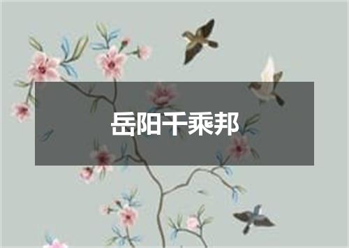 岳阳千乘邦