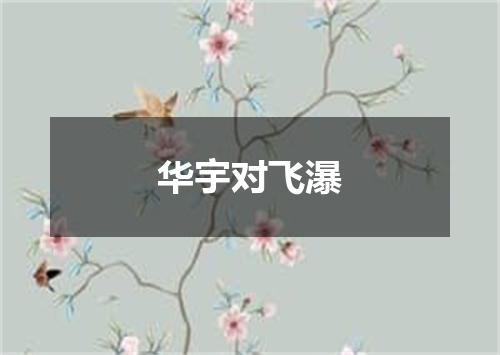 华宇对飞瀑