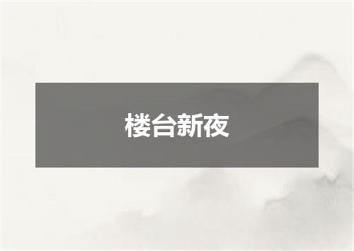 楼台新夜