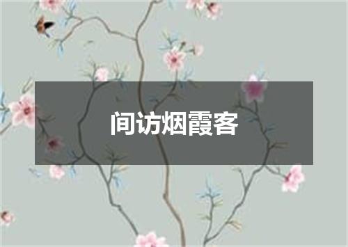 间访烟霞客
