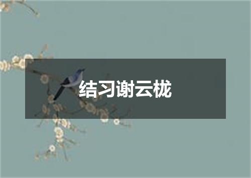 结习谢云栊