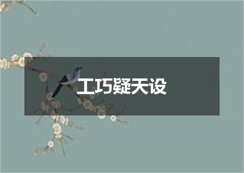 工巧疑天设