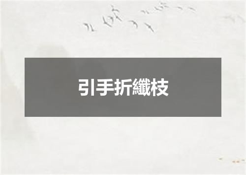引手折纖枝