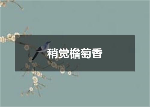 稍觉檐萄香