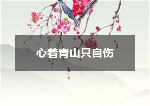 心着青山只自伤