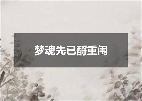 梦魂先已酹重闱