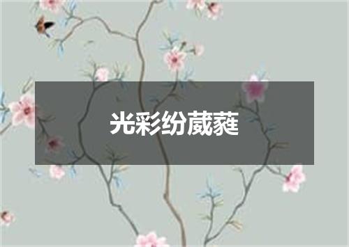 光彩纷葳蕤