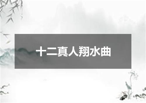十二真人翔水曲