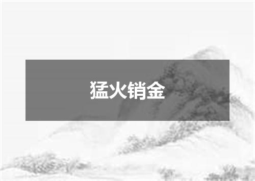 猛火销金