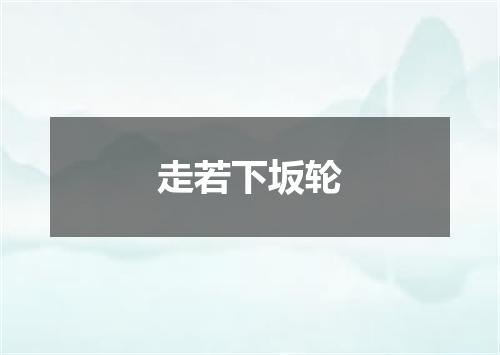 走若下坂轮