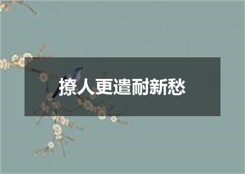 撩人更遣耐新愁