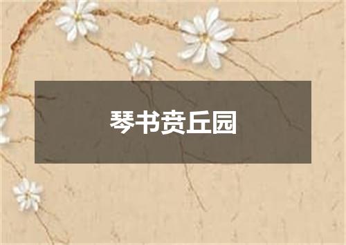 琴书贲丘园