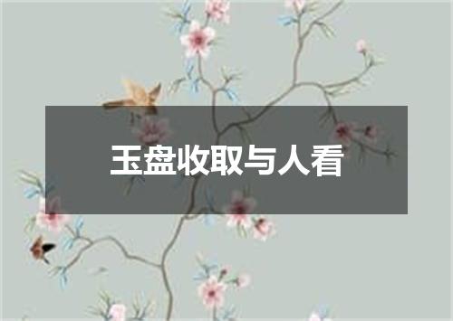 玉盘收取与人看