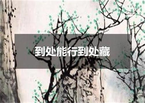 到处能行到处藏