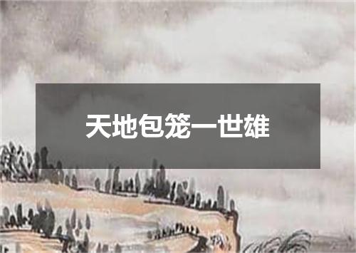 天地包笼一世雄