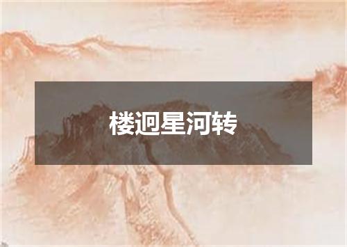 楼迥星河转