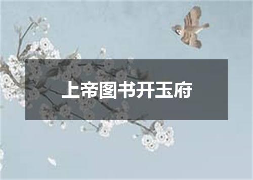 上帝图书开玉府
