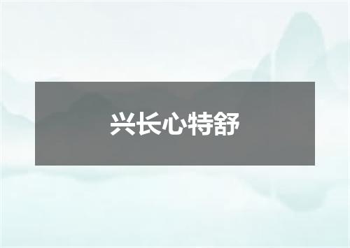 兴长心特舒