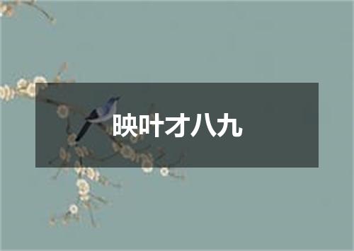 映叶才八九