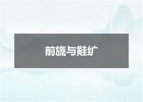 前旒与黊纩