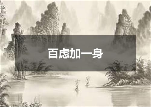 百虑加一身