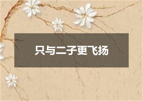 只与二子更飞扬