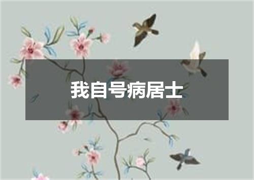 我自号病居士