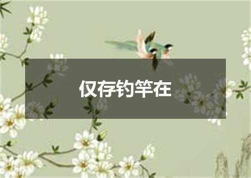 仅存钓竿在