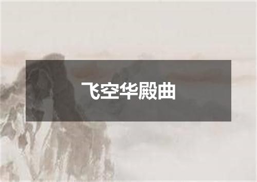飞空华殿曲