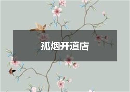 孤烟开道店
