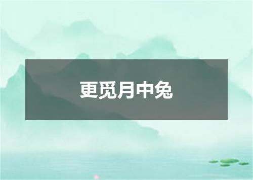 更觅月中兔