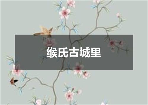 缑氏古城里
