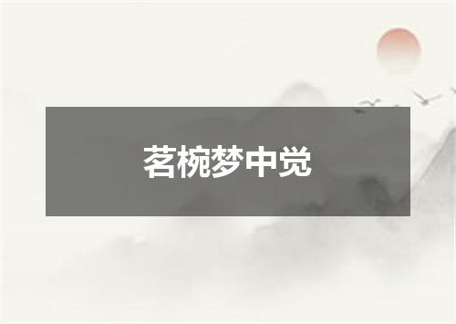 茗椀梦中觉