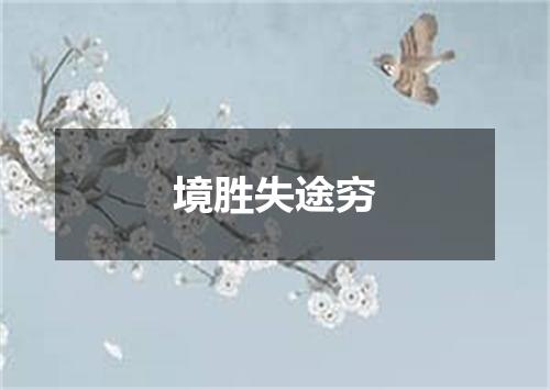 境胜失途穷