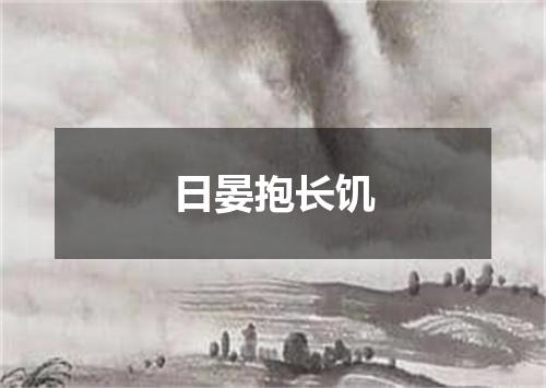 日晏抱长饥