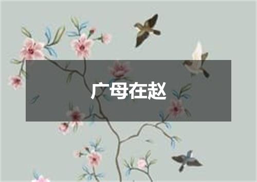 广母在赵