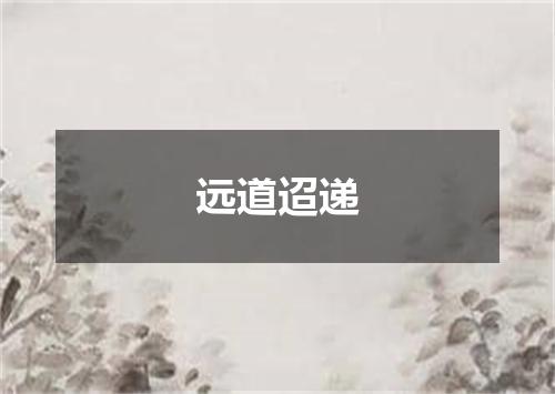 远道迢递