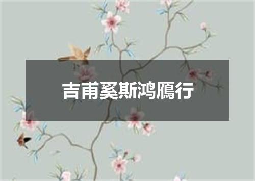 吉甫奚斯鸿鴈行