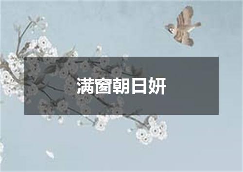 满窗朝日妍
